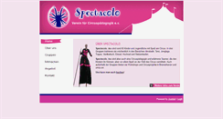 Desktop Screenshot of circusverein-spectacolo.de